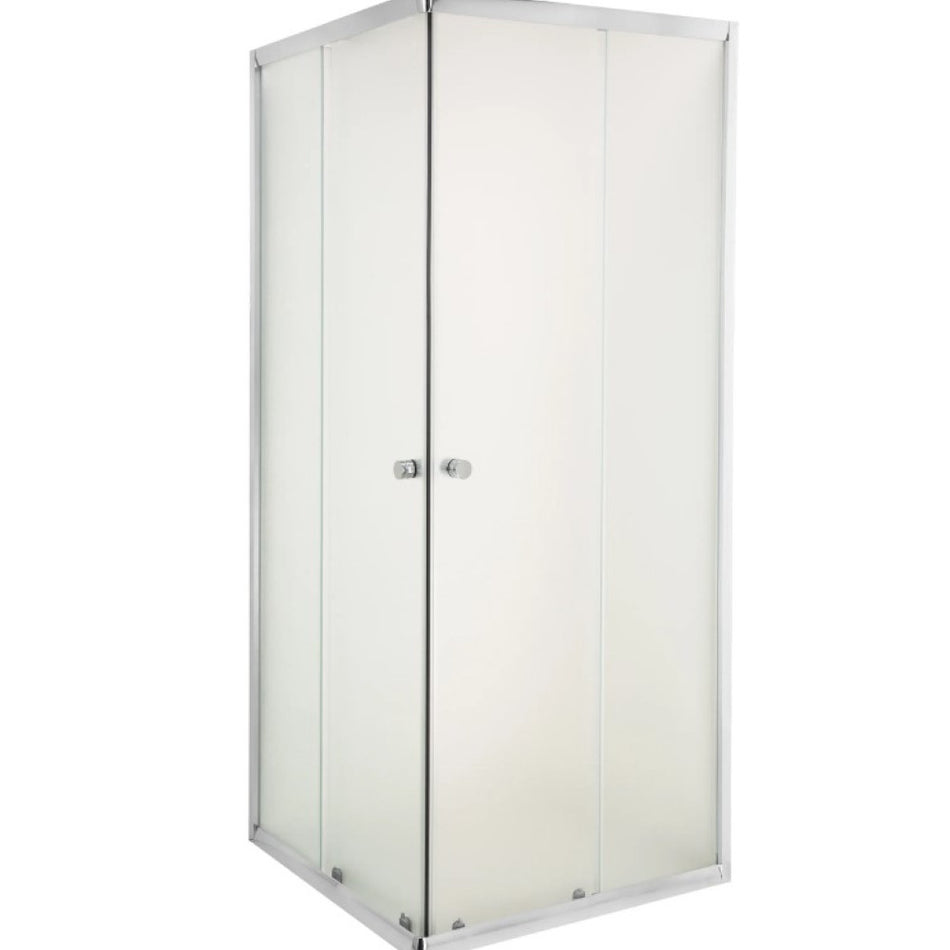 Cabina De Dus Semirotunda Cu Cadita 13 Cm Kalema 90*90*193 Mat