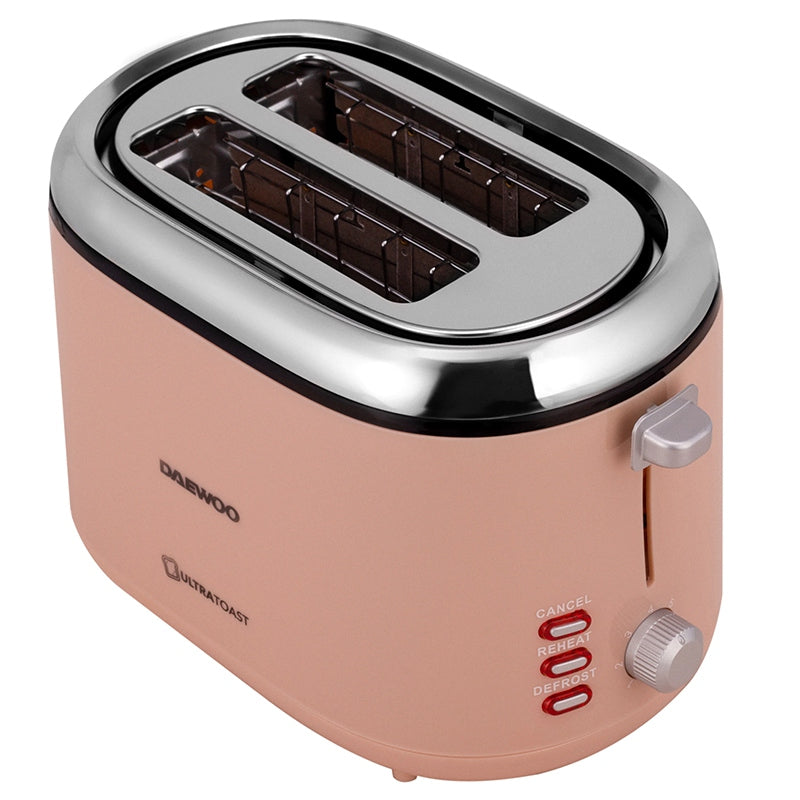 Toaster 900 W cu 2 felii și 7 trepte, Daewoo