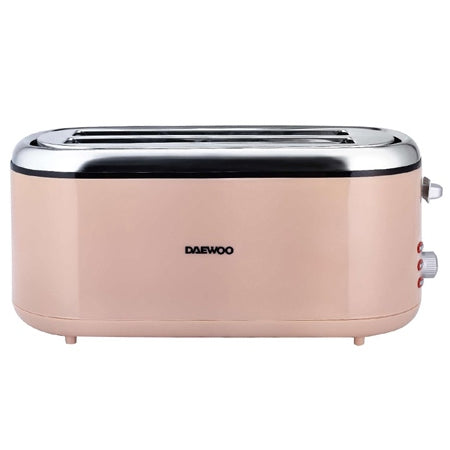 Toaster 1500 W, 2 felii, crem, indicator luminos, Daewoo D-DBT90C