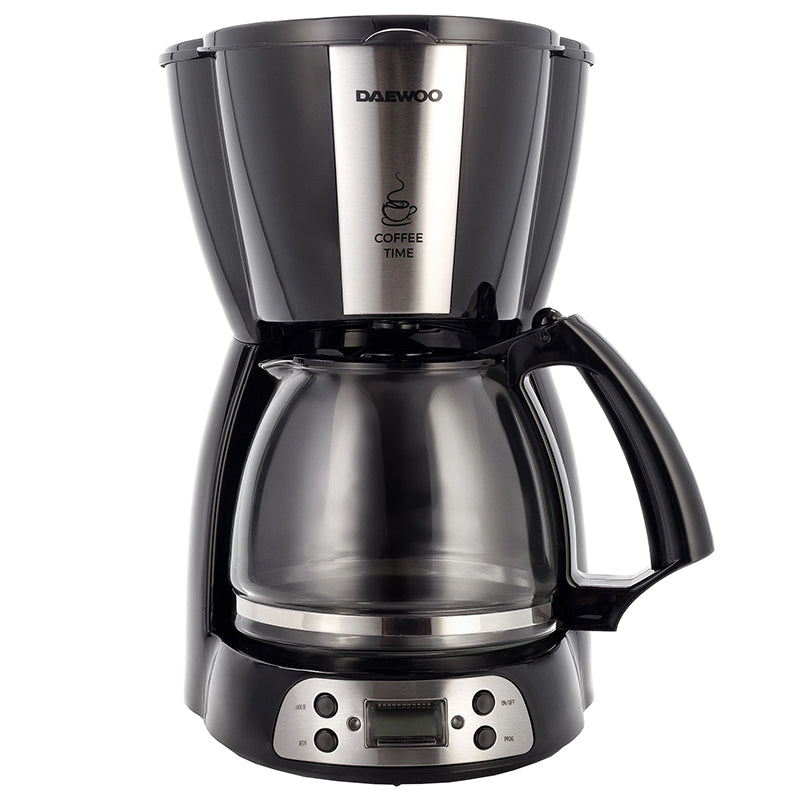 Cafetieră cu panou digital, 1.5 l, 900 W, timer, LCD Daewoo D-DCM900B