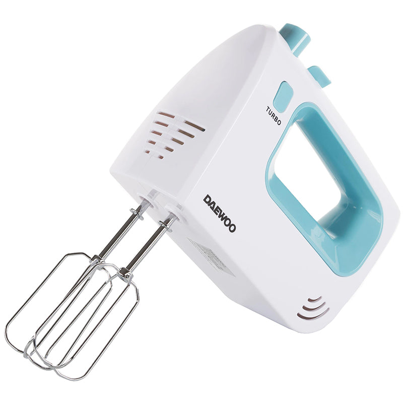 Mixer de mână cu 5 viteze și funcție turbo, 300 W Daewoo D-DHM122LB