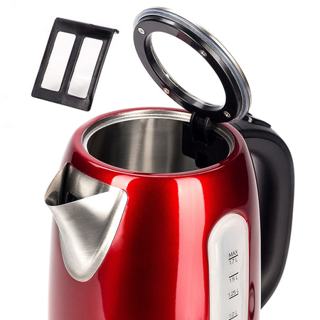 Fierbător electric cordless inox 1.7 l auto-oprire Daewoo D-DK2400R