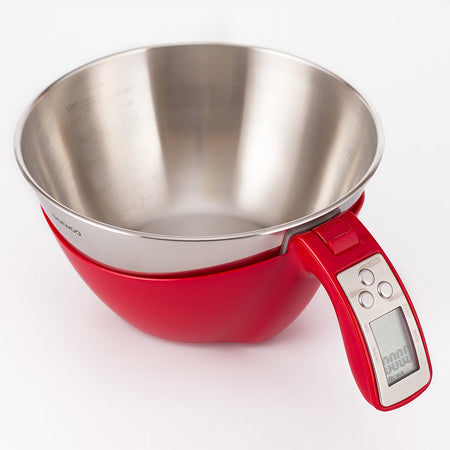 Cântar de bucătărie cu bol din inox de 5 kg cu precizie de 1 g Daewoo D-DKS45R