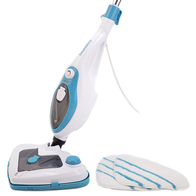 Mop electric cu aburi 1500 W, accesorii, alb Daewoo D-DMO160