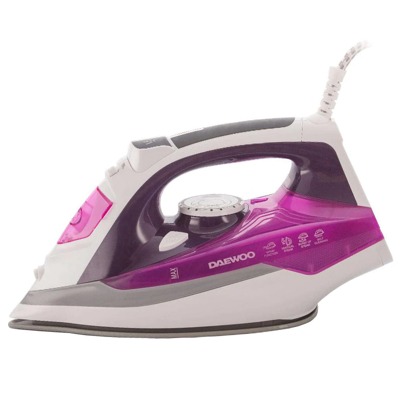 Fier de călcat cu talpă ceramică și putere de 2400 W Daewoo D-DSI20P