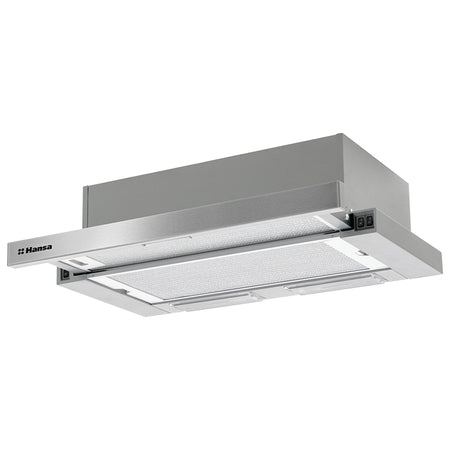 Hotă telescopică cu 3 trepte de putere, 60 cm, debit 429 m³/h, Hansa