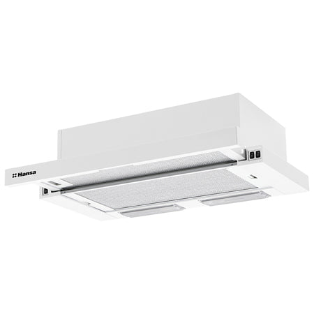 Hotă telescopică cu 3 trepte de putere, 60 cm, debit 429 m³/h, Hansa