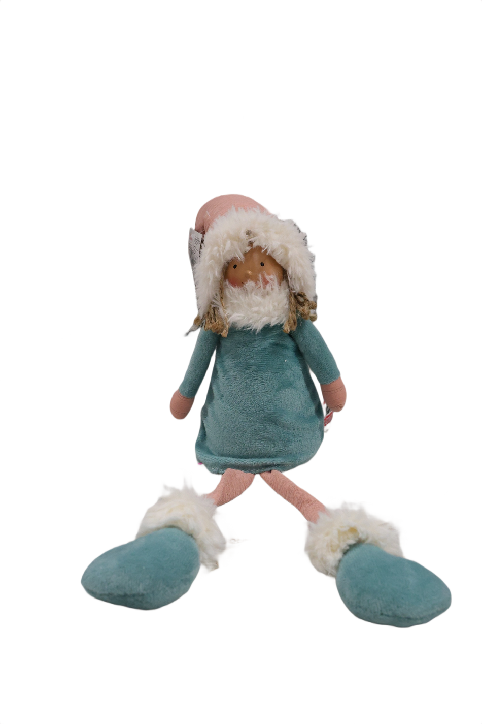Xmas Figurina Textil Copii Roz Verde A,B 8028