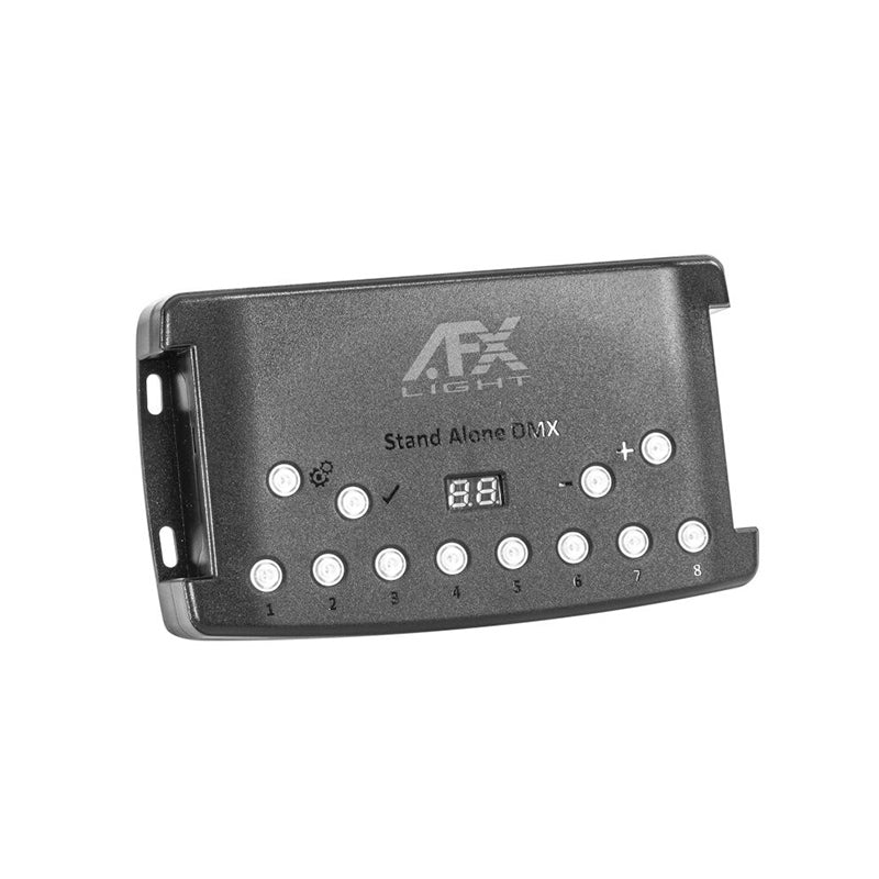 Interfață USB DMX cu controller, mod Stand Alone, compatibil LED Player și card SD Ibiza Light DMX-PANEL-512