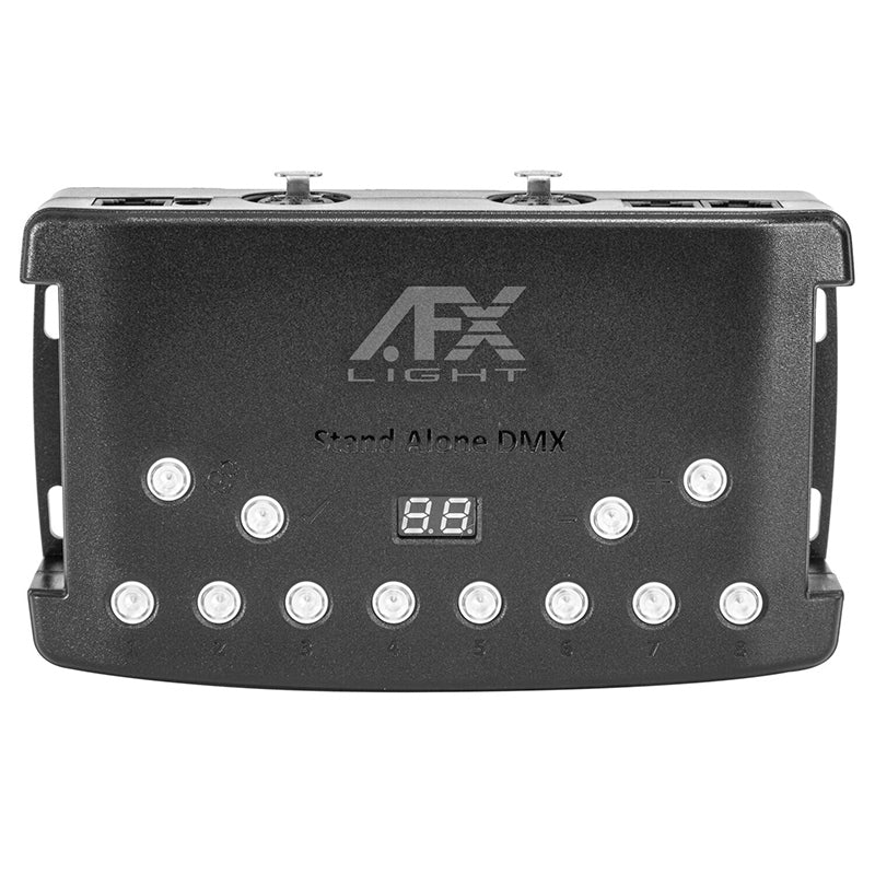 Interfață USB DMX cu controller, mod Stand Alone, compatibil LED Player și card SD Ibiza Light DMX-PANEL-512