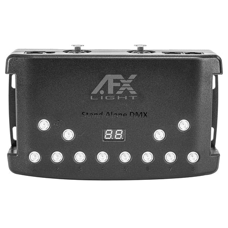 Interfață USB DMX cu controller, mod Stand Alone, compatibil LED Player și card SD Ibiza Light DMX-PANEL-512