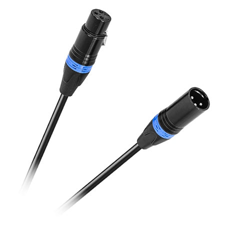 Cablu DMX tata-mama cu conectori XLR pentru instalații de scenă AFX