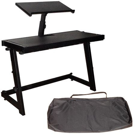 Stand pentru orgă și laptop cu husă transport Ibiza Sound DS20