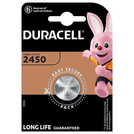 Baterie buton litiu CR2450 blister Duracell