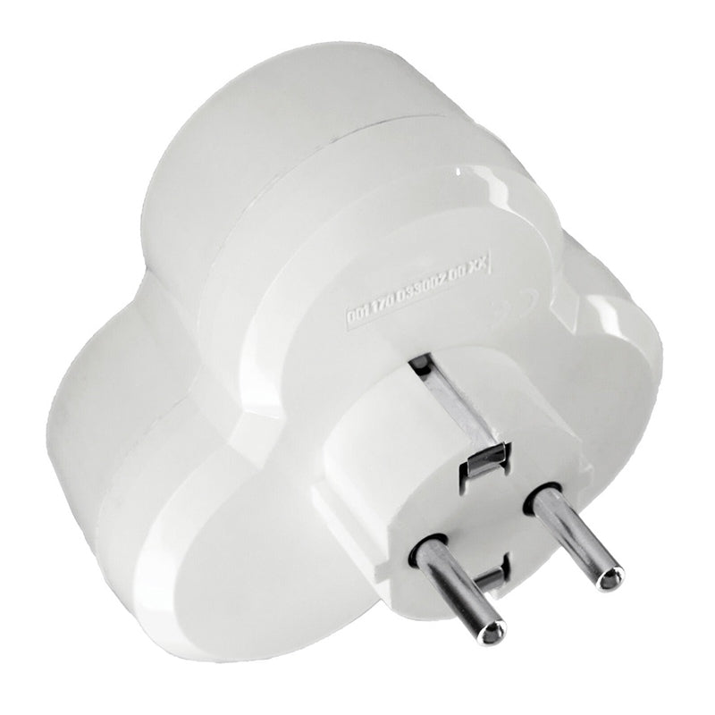 Triplu stecher cu trei prize E-TRS33