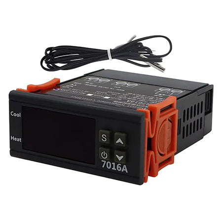 Termostat digital 230V HW7016A cu afișaj LCD, control precis al temperaturii E6247