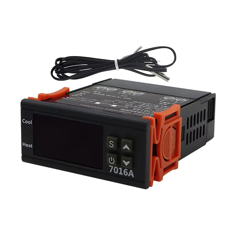 Termostat digital 230V HW7016A cu afișaj LCD, control precis al temperaturii E6247