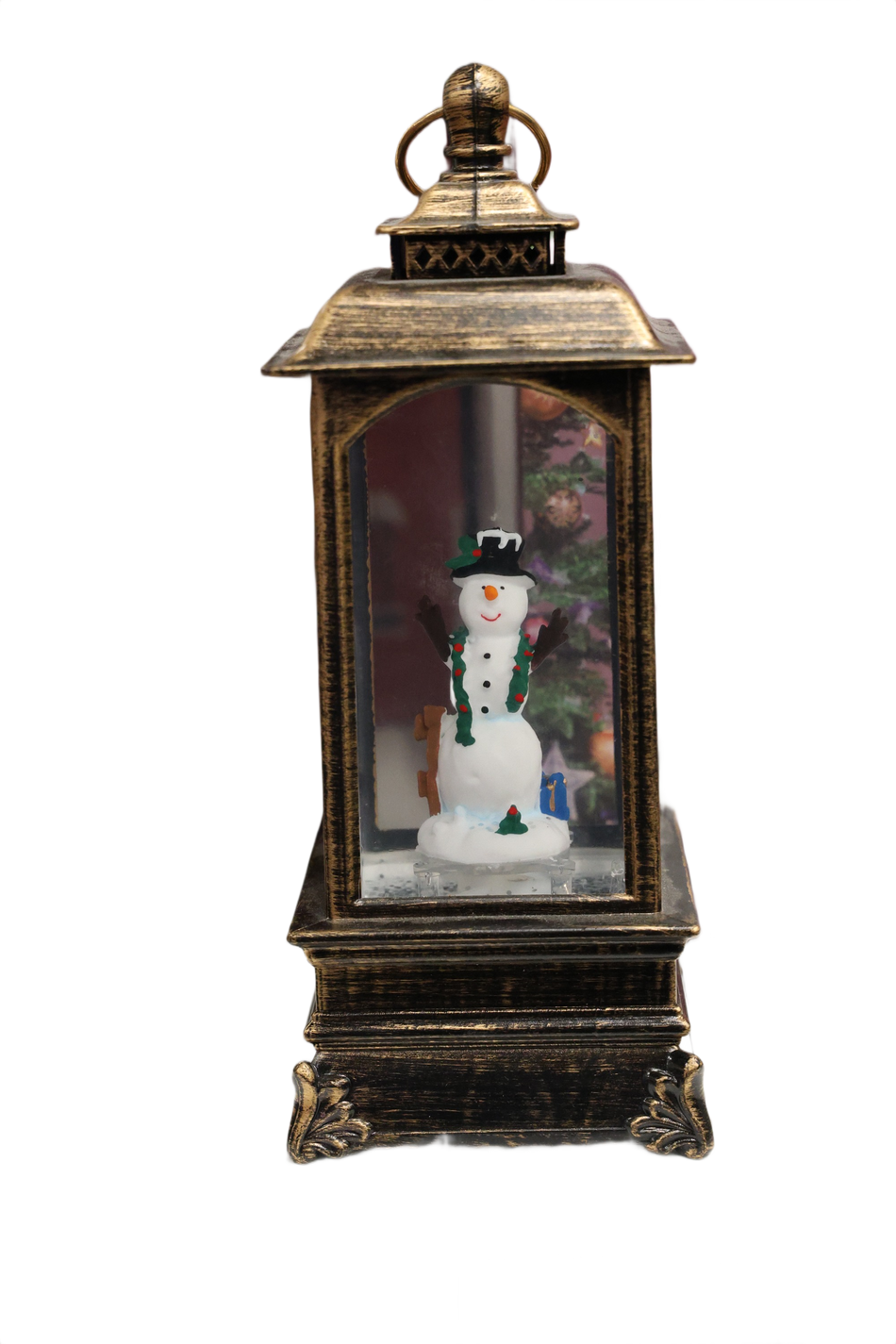 Xmas Ornament Felinar Cu Lichid, Muzical Abc