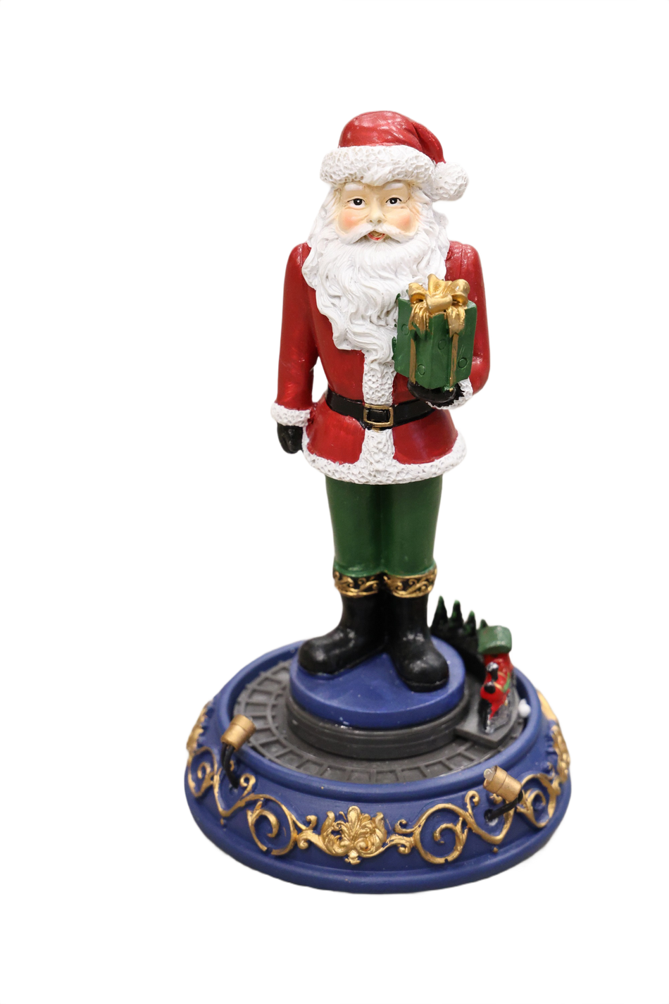 Ornament Spargator De Nuci Muzical Din Rasina Xmas