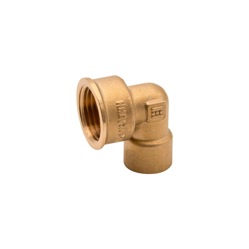 Cot din alamă pentru țeavă de cupru 15 × 1/2″ cu filet interior