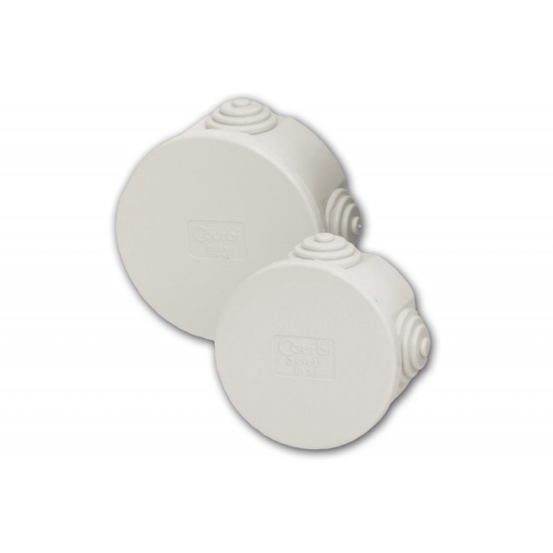 Doză etanșă de derivație rotundă Courbi 32-21001-653 Ø65×35 mm cu protecție IP54