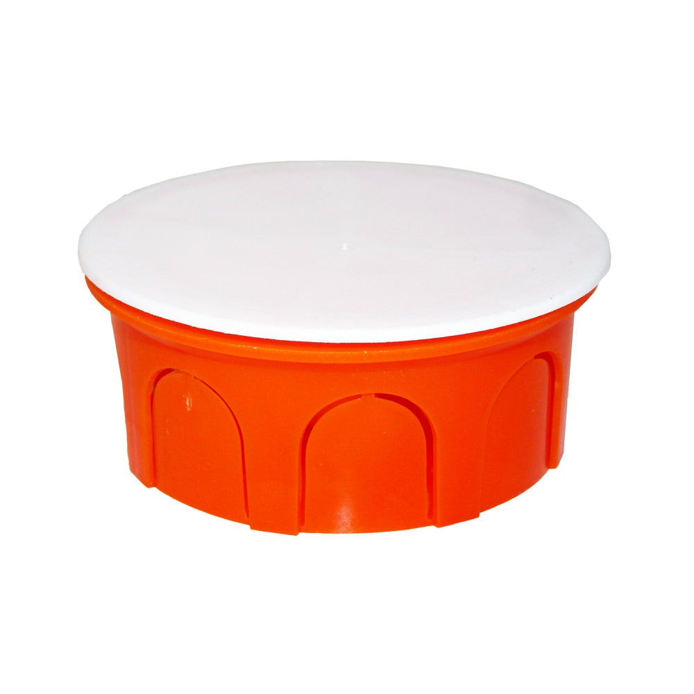 Doză de derivație rotundă Courbi 08-21001-001 de 72 mm pentru montaj încastrat