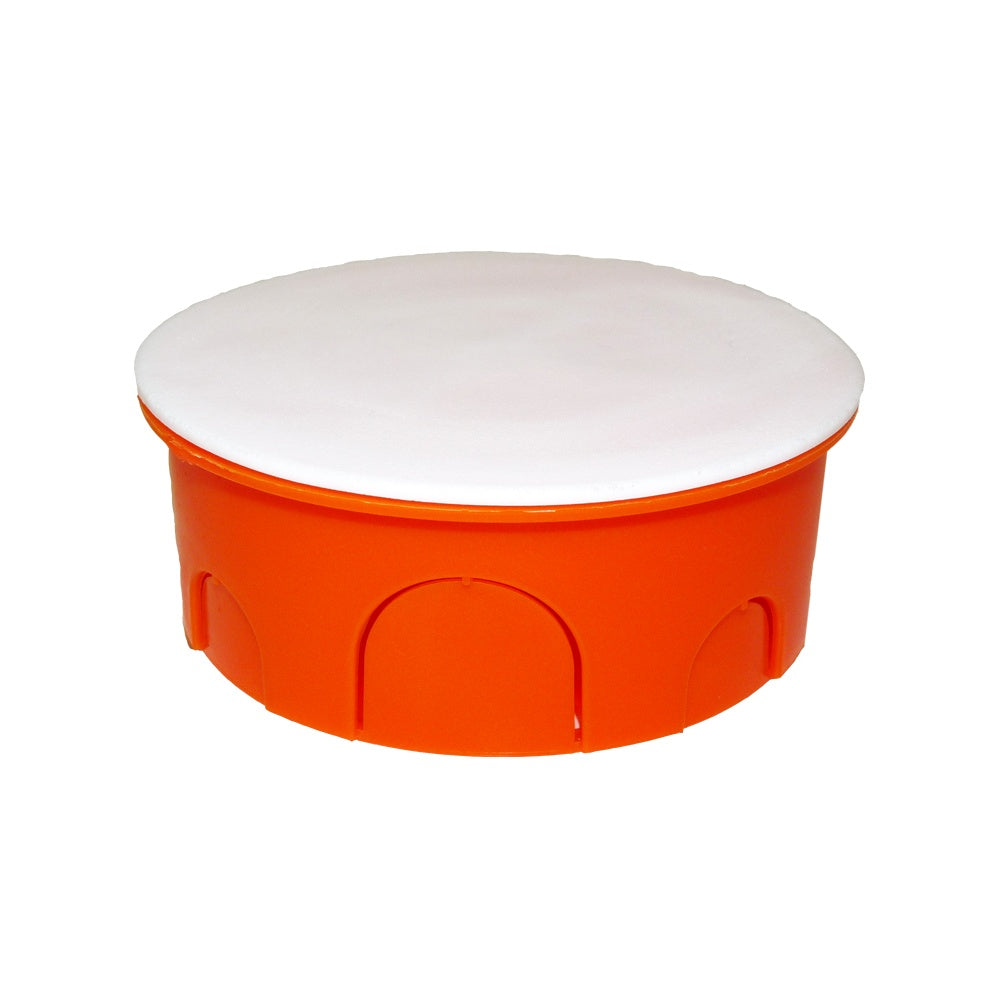 Doză derivație rotundă Courbi 08-21002-100 cu diametru de 100 mm pentru montaj încastrat