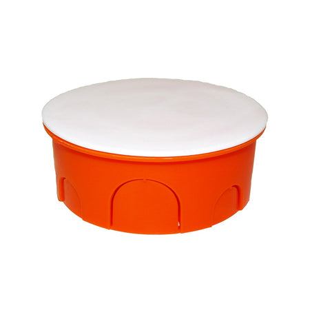 Doză derivație rotundă Courbi 08-21002-100 cu diametru de 100 mm pentru montaj încastrat