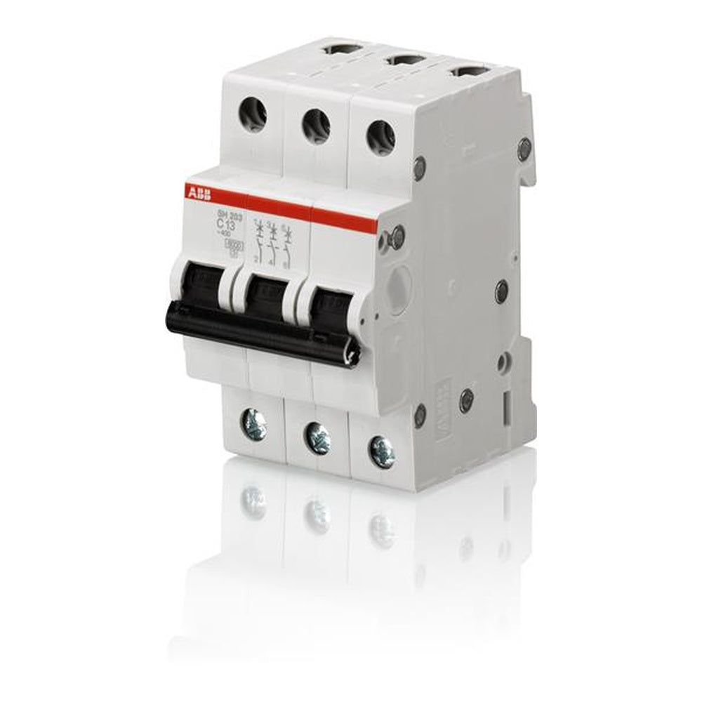 Întreruptor automat Abb SH203-L-NA 16 A 3P+N cu curbă C și capacitate de rupere 4,5 kA