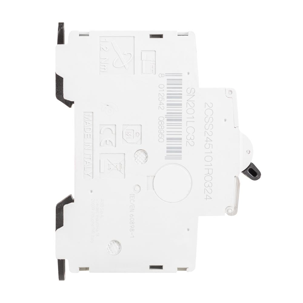 Întreruptor automat Abb SN201-L 32 A 1P+N cu curbă C și capacitate de rupere de 4,5 kA