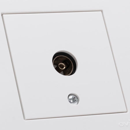 Priză TV Grano alb pentru montaj încastrat, 230 V 16 A, IP20