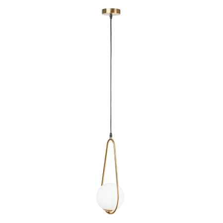 Lampă suspendată Nuli Erste cu 1 x E14, 40 W și cablu de 1,5 m, aurie