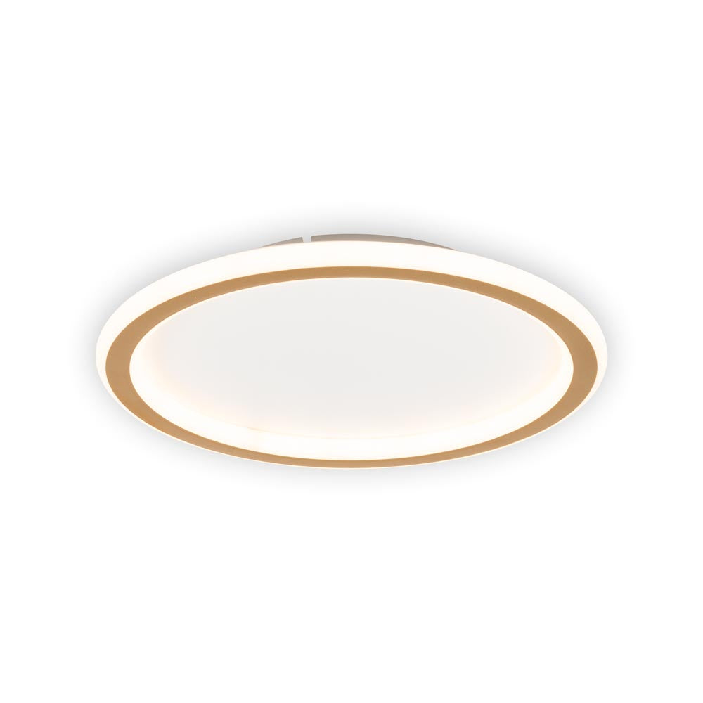 Plafonieră Erste Gold de 30 W cu diametru de 30 cm și lumină 3000-6500 K