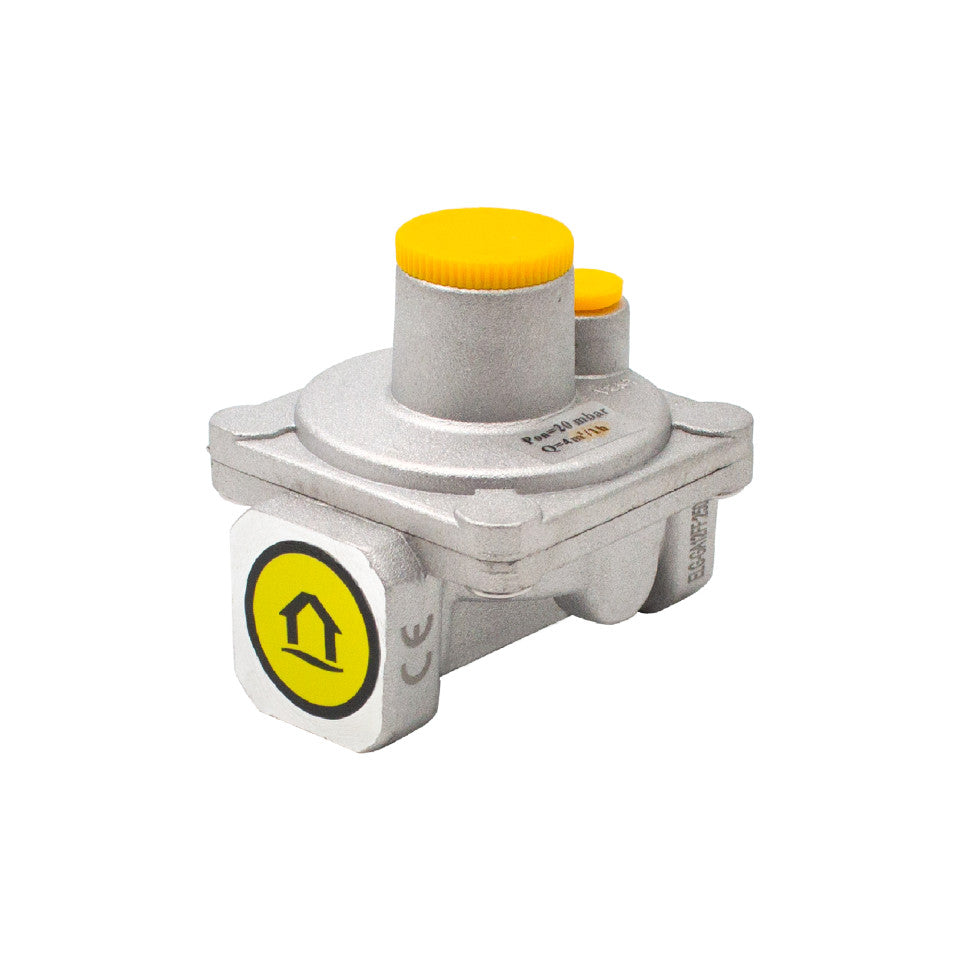 Regulator gaz Ermetiq din aluminiu cu filtru sită și filet interior 1/2 inch