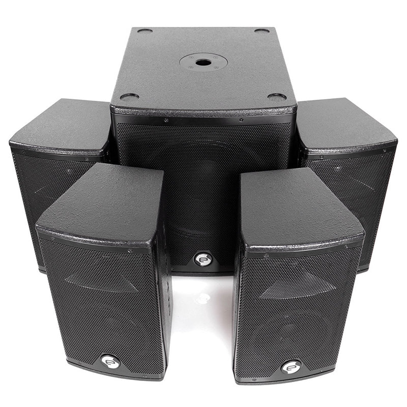 Sistem activ 1 subwoofer 270 W + 4 sateliți 12 inch 80 W ELO600IMK2