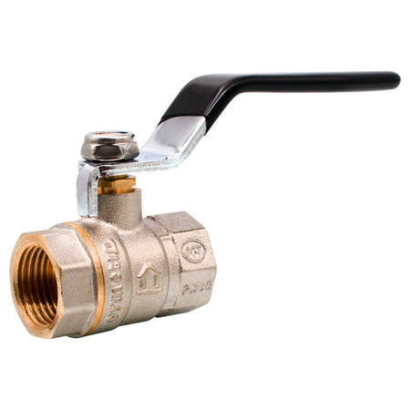 Robinet sferic din alamă Ermetiq 1/2 inch cu filet interior-interior și mâner cu levier