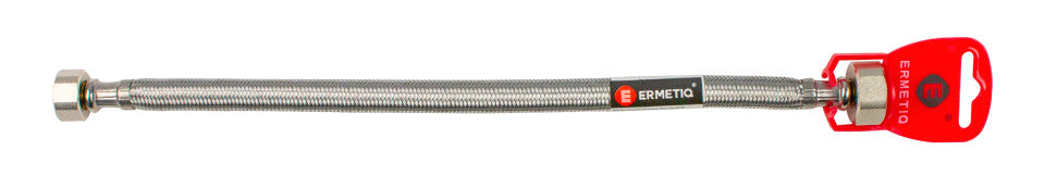 Racord flexibil ranforsat cu inox de 30 cm cu filete interior-interior 1/2 x 3/8
