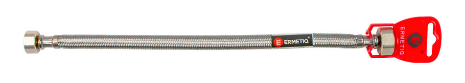 Racord flexibil ranforsat cu inox de 30 cm cu filete interior-interior 1/2 x 3/8
