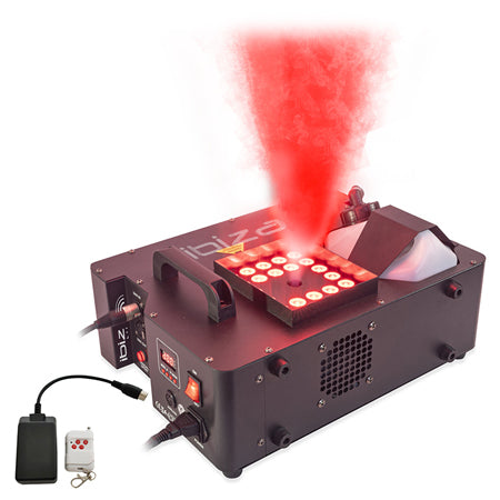 Mașină profesională de fum, 1500 W, LED RGB, telecomandă, Ibiza Light ERUPTION-1500