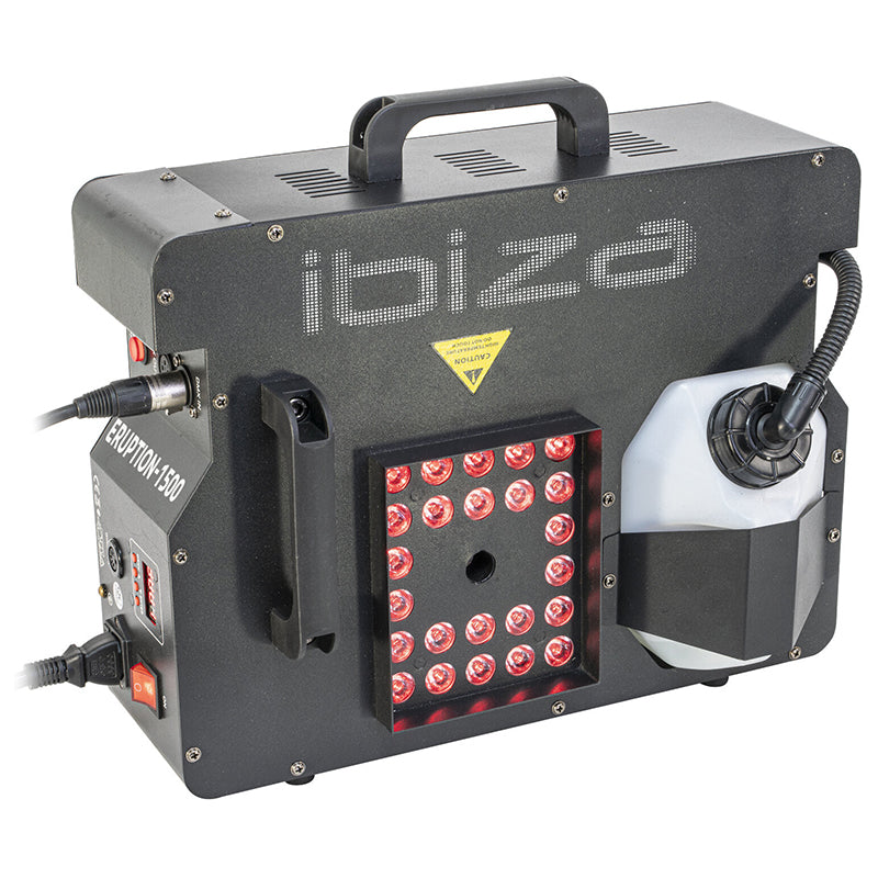 Mașină profesională de fum, 1500 W, LED RGB, telecomandă, Ibiza Light ERUPTION-1500