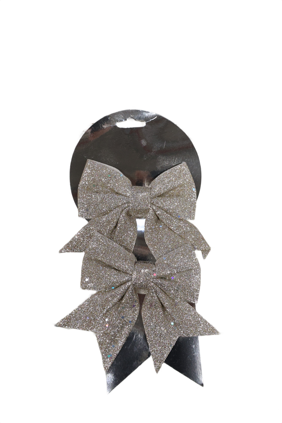 XMAS SET 2 FUNDITE ORNAMENTALE BRAD SAMPANIE 11X13 CM