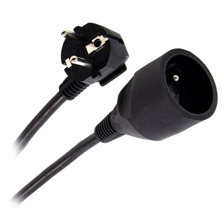 Cablu extensie cupla 20 m 3G×1.5 mm negru Plugger EU20M0EAS