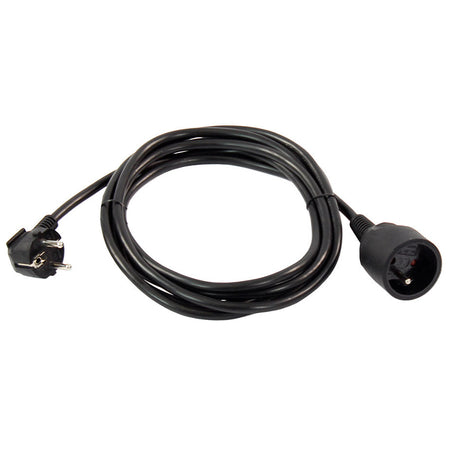 Cablu extensie cupla 20 m 3G×1.5 mm negru Plugger EU20M0EAS