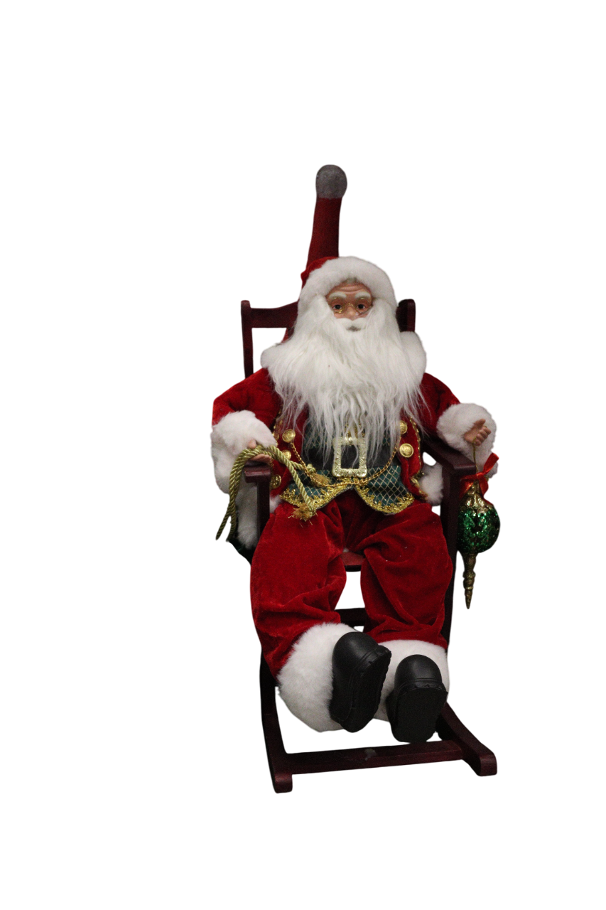 XMAS FIG MOS CRACIUN ROSU SEZAND 60 CM