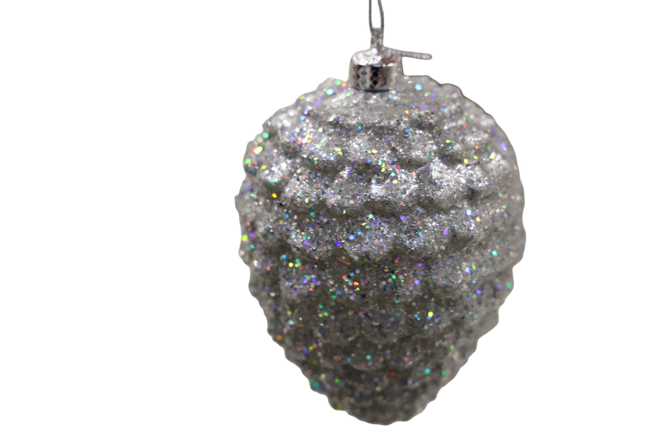 XMAS ORNAMENT GLOB CON GRI PETROL