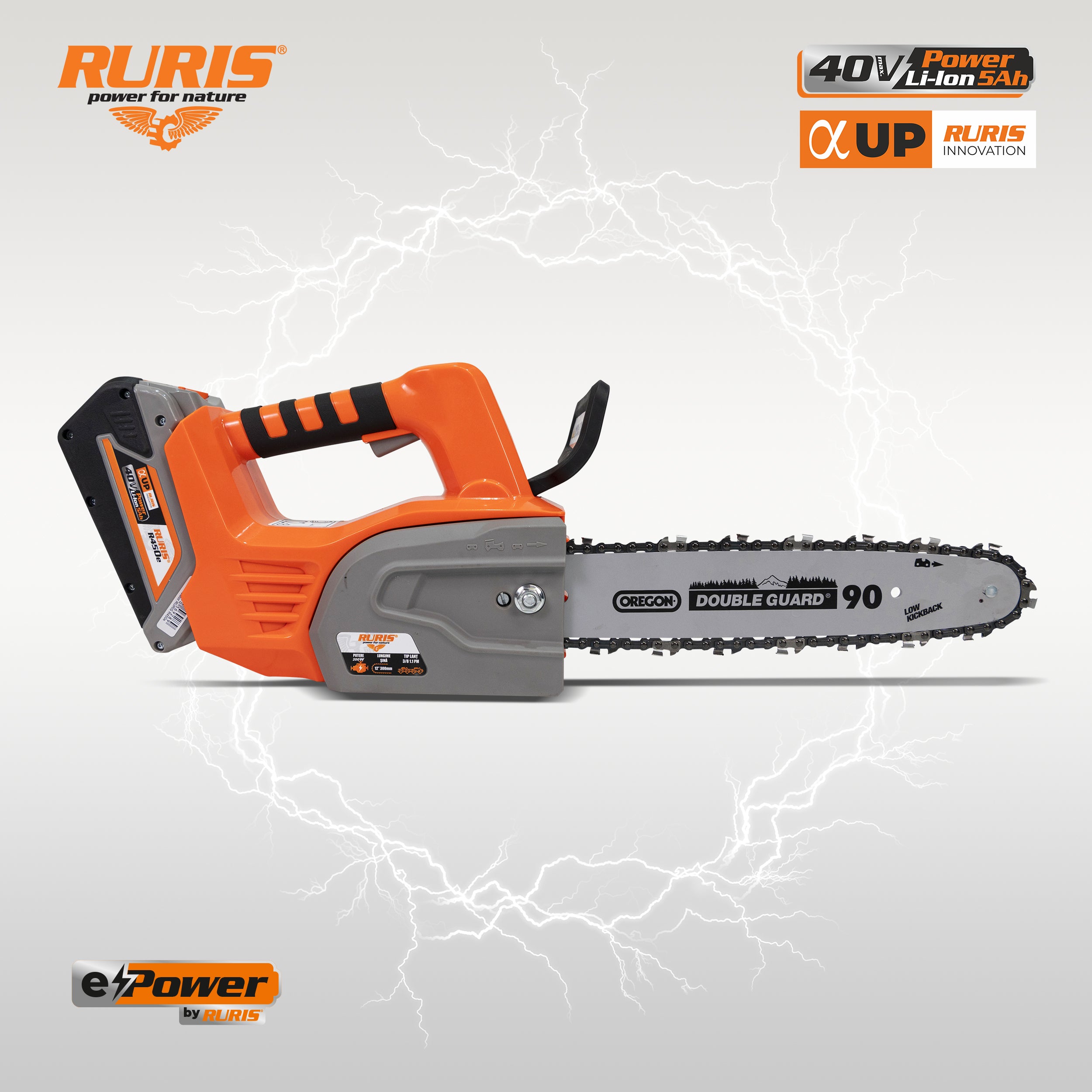 Electroferastrau Pe Acumulator Ruris Rm3045e