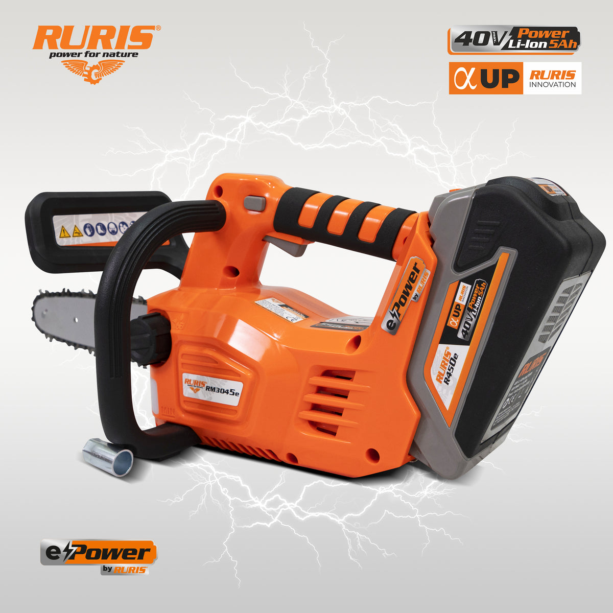 Electroferastrau Pe Acumulator Ruris Rm3045e