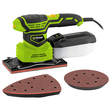 Șlefuitor orbital 3 în 1 cu viteză variabilă și putere 200 W Fieldmann F-FDB200221-E
