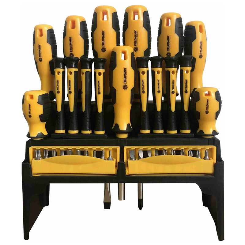 Set șurubelnițe cu 37 de piese și biți Fieldmann F-FDS5006-37R