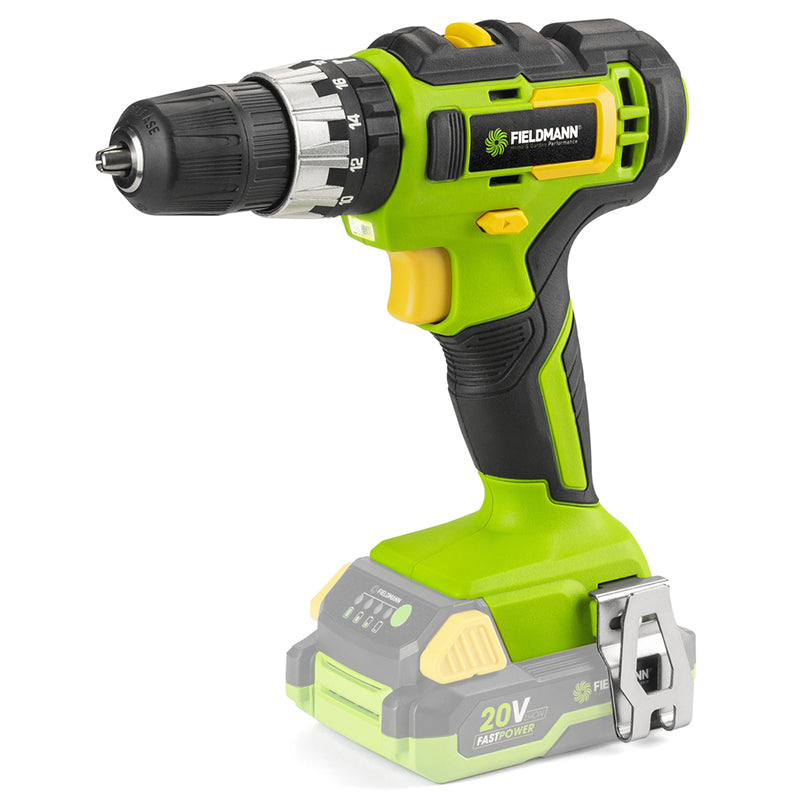 Mașină de găurit cu percuție fără acumulator de 20 V și cuplu maxim de 35 N·m Fieldmann F-FDUV70105-0
